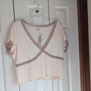 Torrid Festi Lace Cropped Top